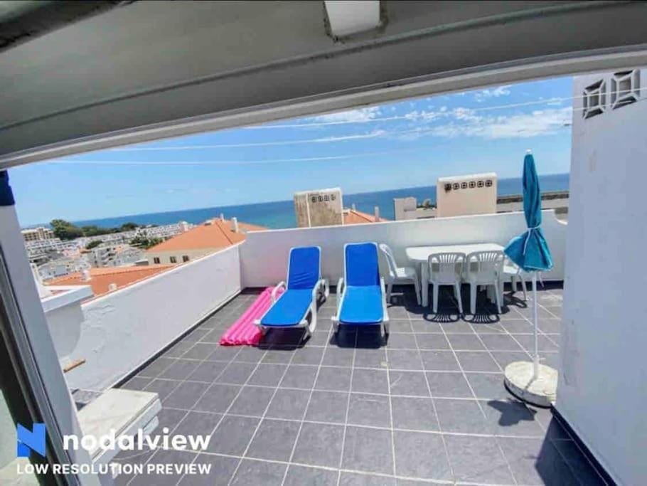 Double ROOFTop Mont-Blanc : vue plage amazing Apartment in Albufeira