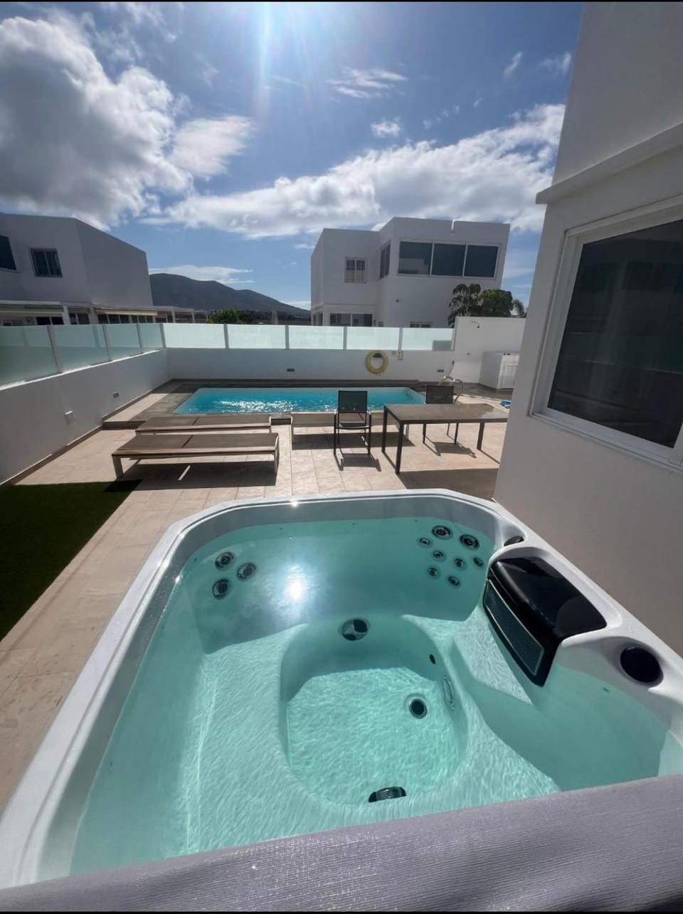 Day, Hot Tub, Pool view, Swimming pool, sunbed