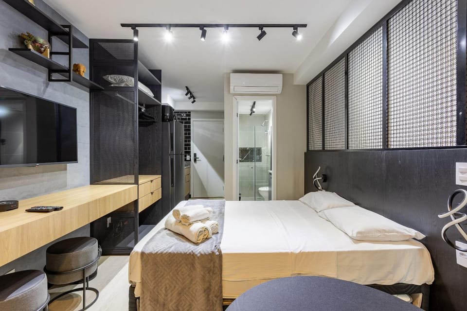 Seu Refúgio em Perdizes: Estúdio Equipado ao Lado do Allianz Parque! Apartment in Sao Paulo City