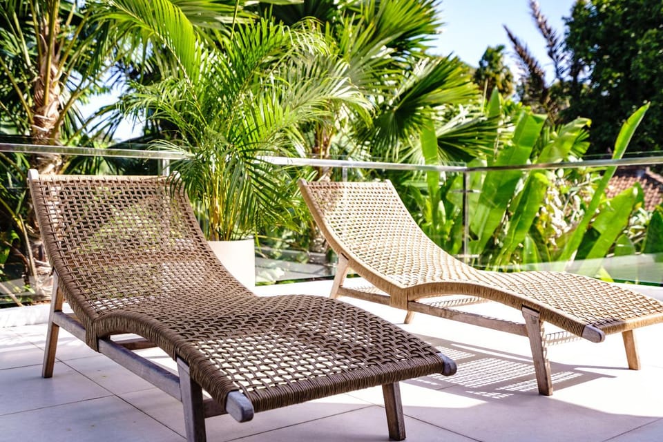 Decorative detail, sunbed, sunbed