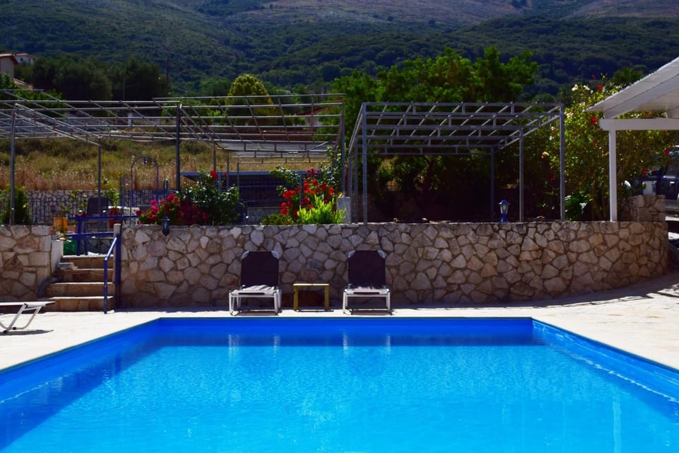 Pool view, Swimming pool, sunbed