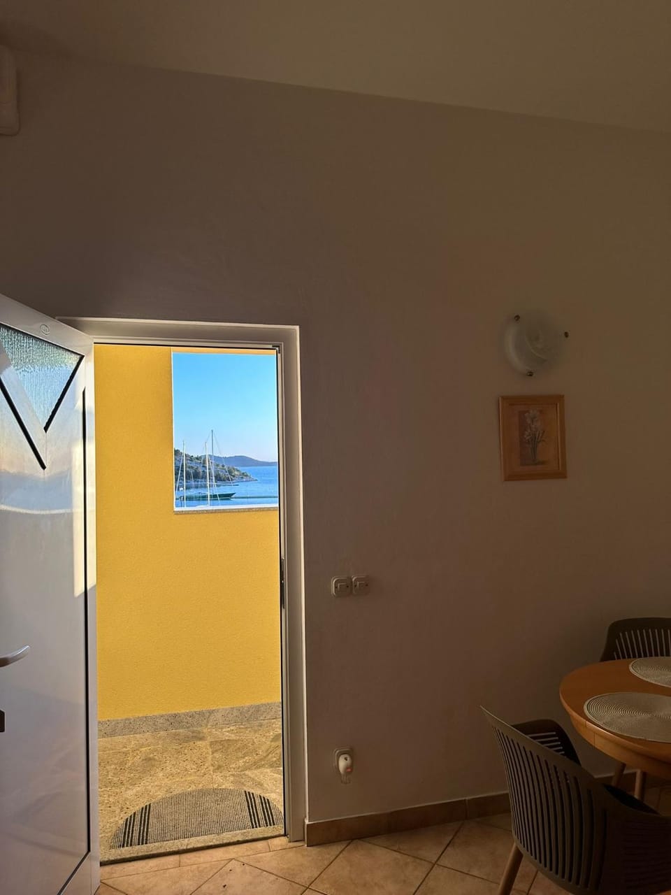 Dining area, Sea view