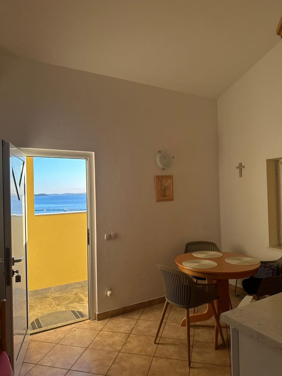 Dining area, Sea view