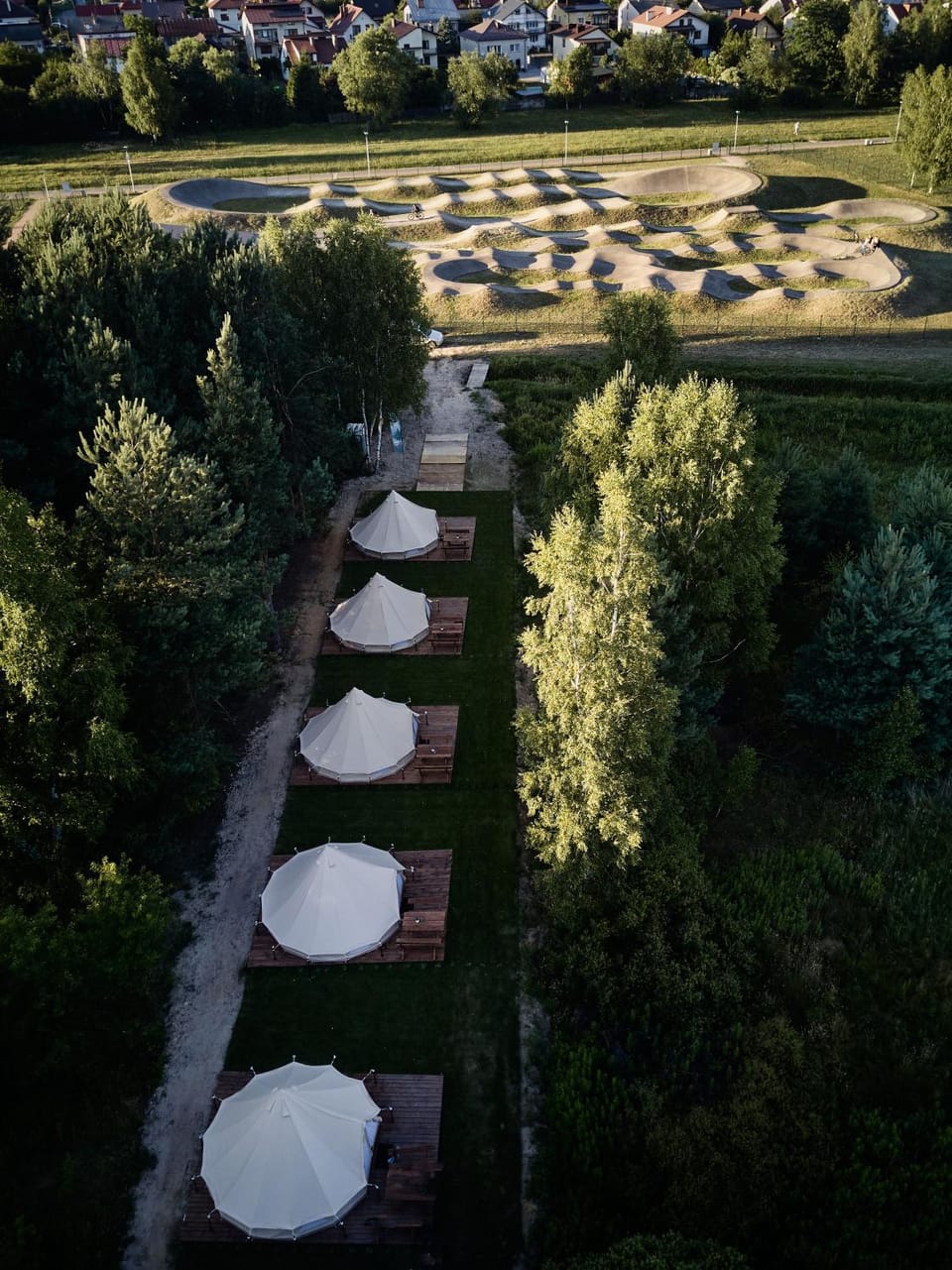 Natural landscape, Bird's eye view