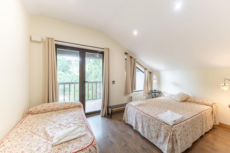 Property building, Living room, Bedroom