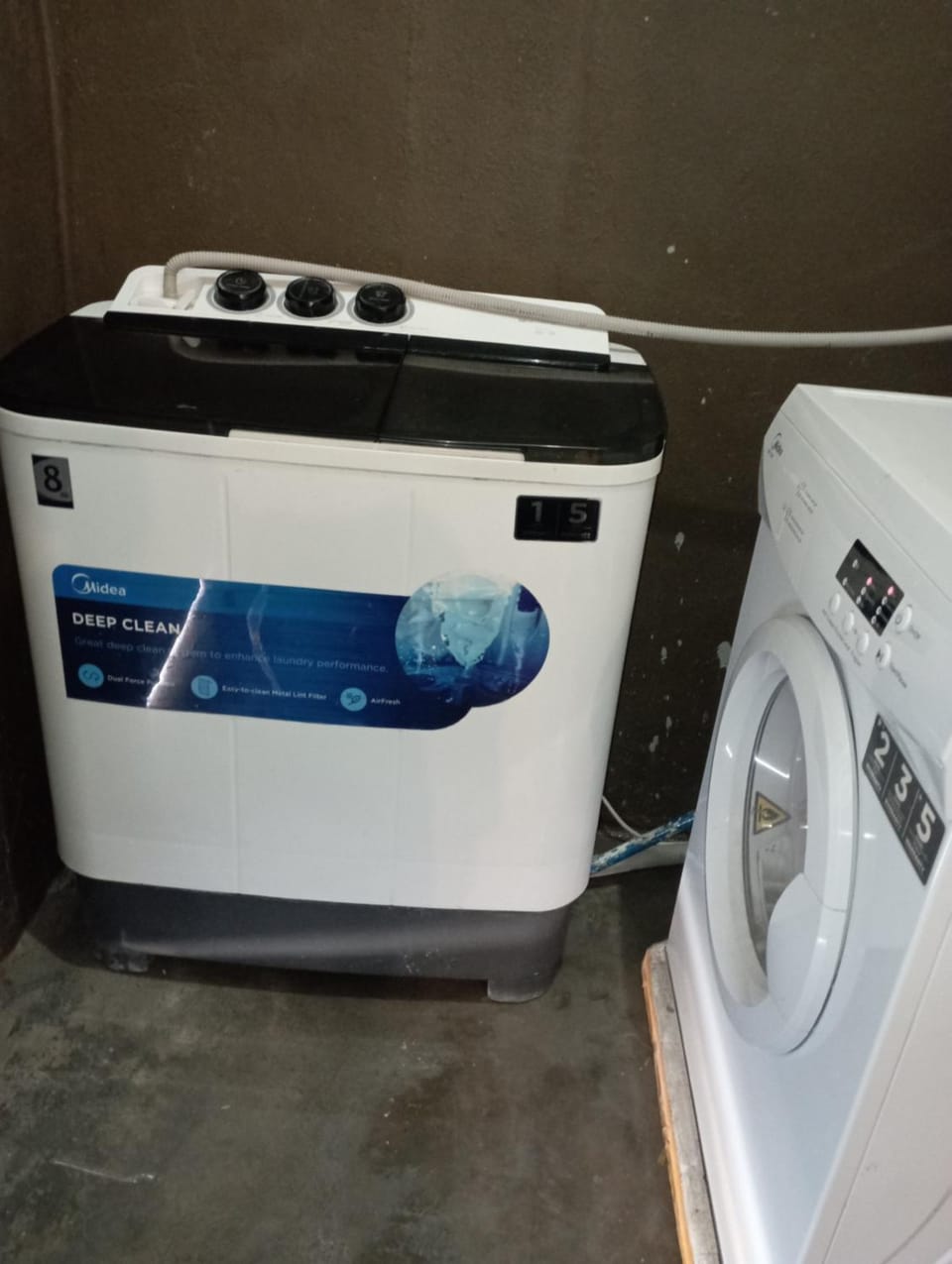 washing machine, dryer