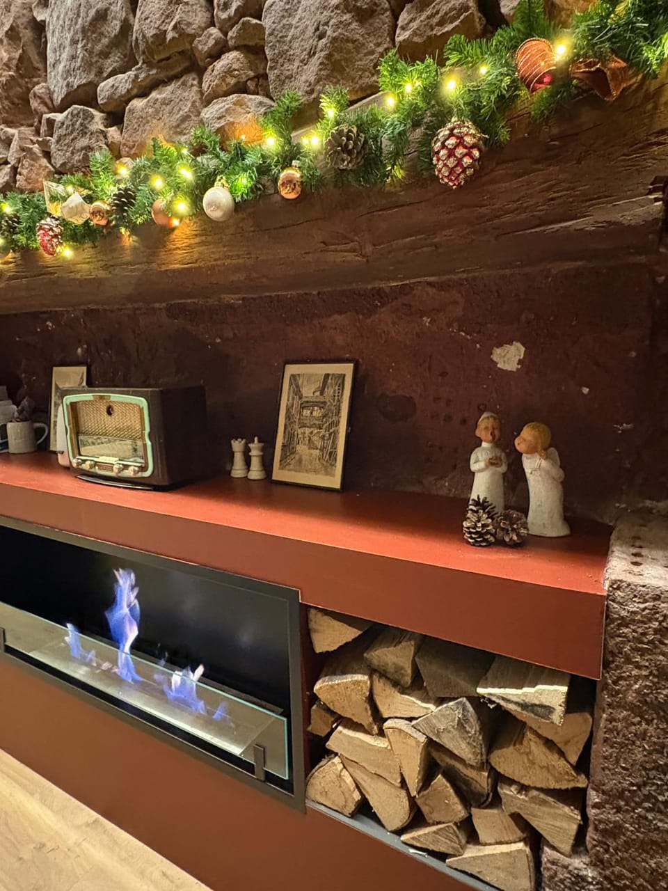 fireplace