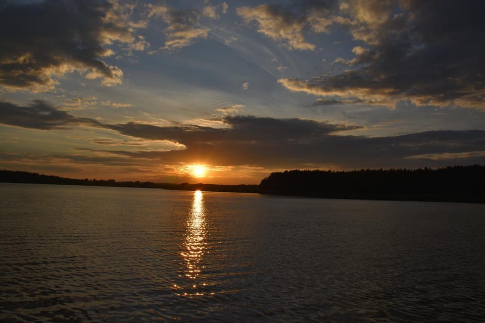 Lake view, Sunset