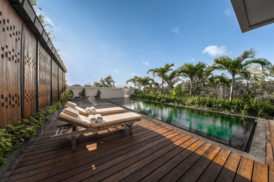 Garden, Swimming pool, sunbed