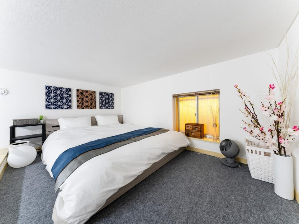 10min walk Nakameguro Sta, Ikejiri-Ohashi,Sta Queenbed, Switch,Wi-Fi,pocketWiFi Apartment in Shibuya