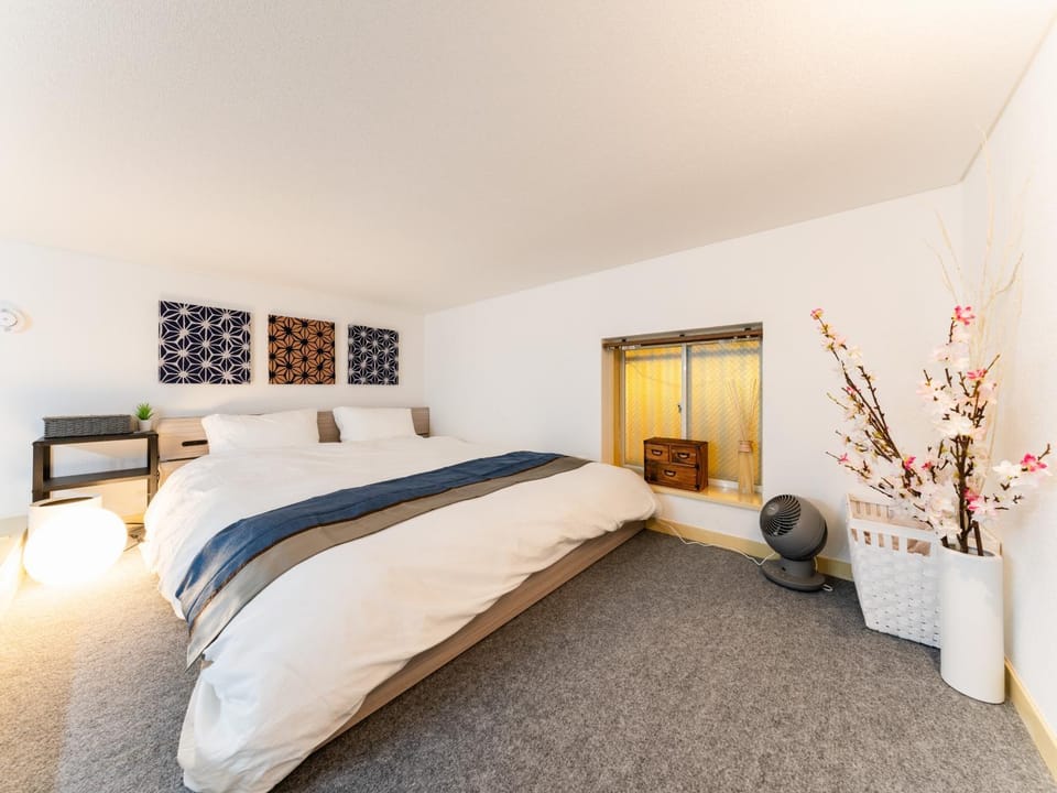 10min walk Nakameguro Sta, Ikejiri-Ohashi,Sta Queenbed, Switch,Wi-Fi,pocketWiFi Apartment in Shibuya