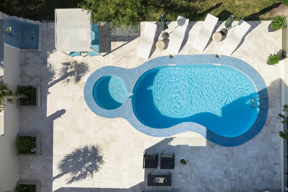 Day, Bird's eye view, Pool view, Swimming pool, sunbed