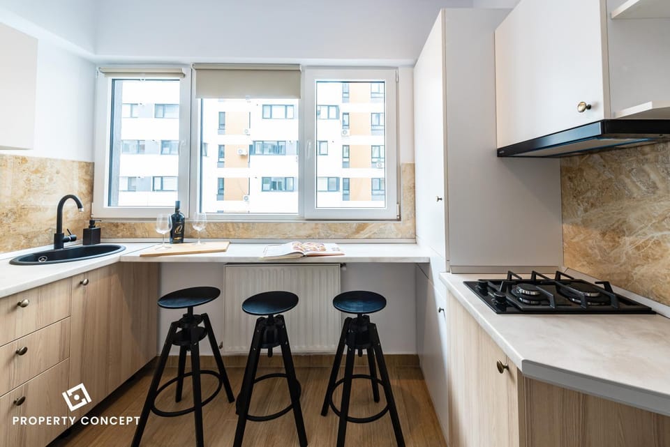 Kitchen or kitchenette, Dining area, minibar, pet friendly, stove