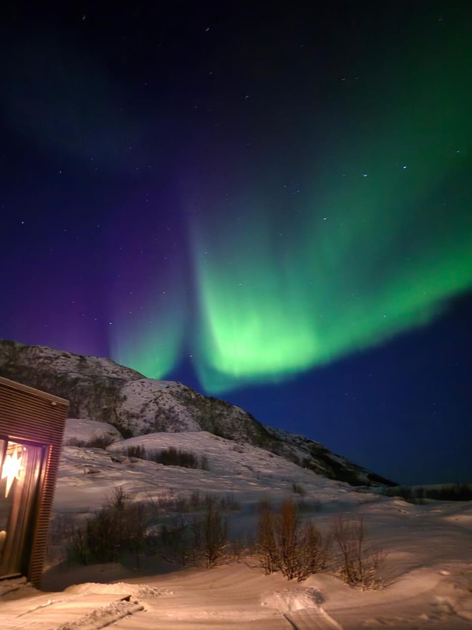 Night, Winter, Landmark view