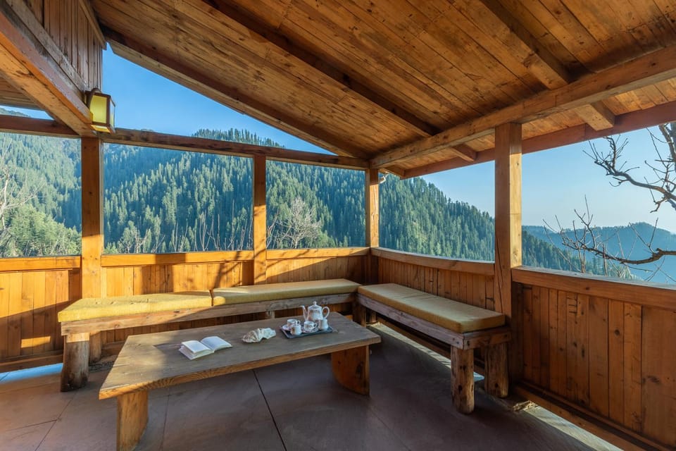 Day, Natural landscape, View (from property/room), Balcony/Terrace, Dining area, Mountain view