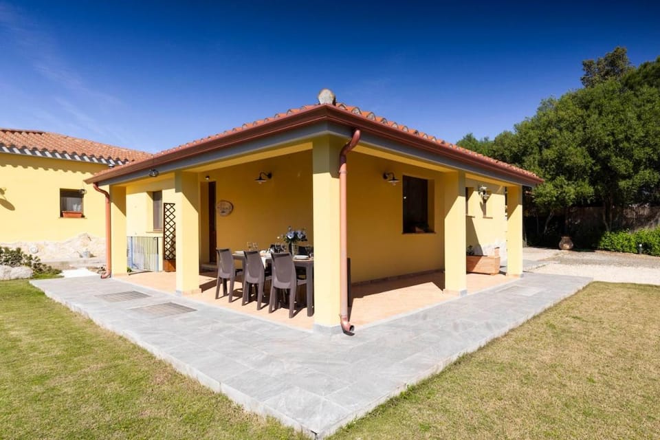 Property building, Patio