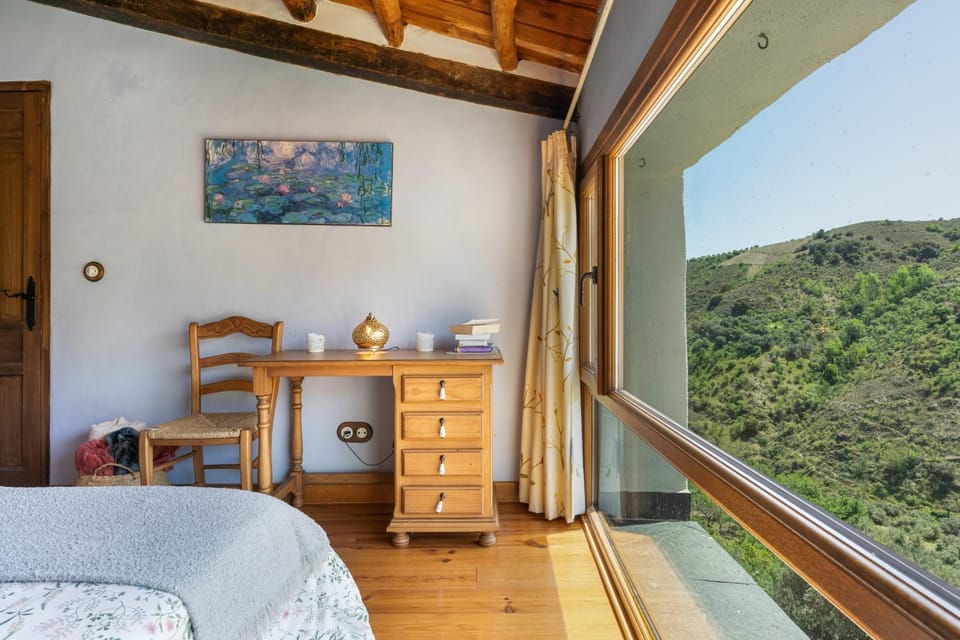 Property building, Living room, Bedroom