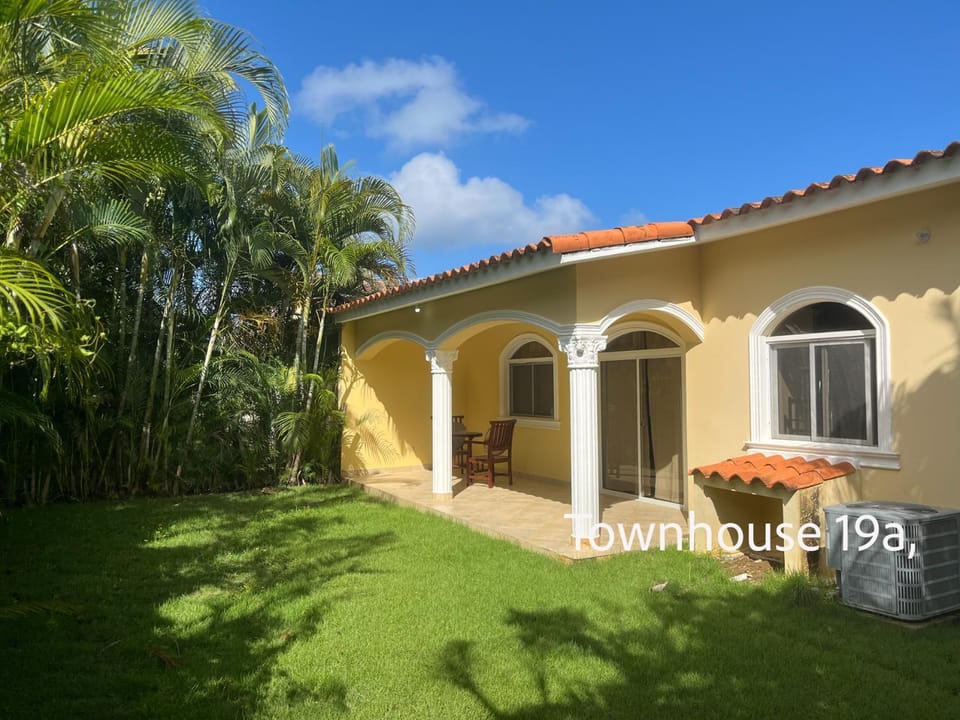 Property building, Garden view