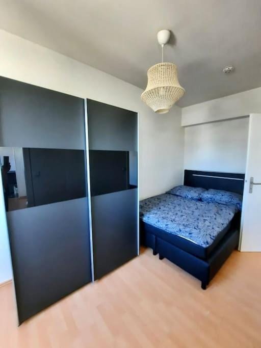 Bed, Photo of the whole room, Bedroom, wardrobe