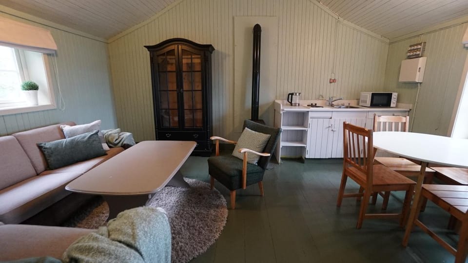 Coffee/tea facilities, Kitchen or kitchenette, Seating area, Dining area, microwave, stove, stove, kitchen, kitchen