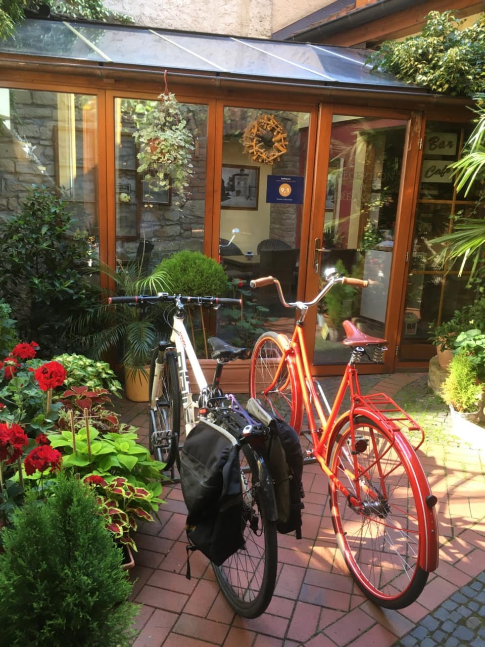 Garden, Cycling, Garden view