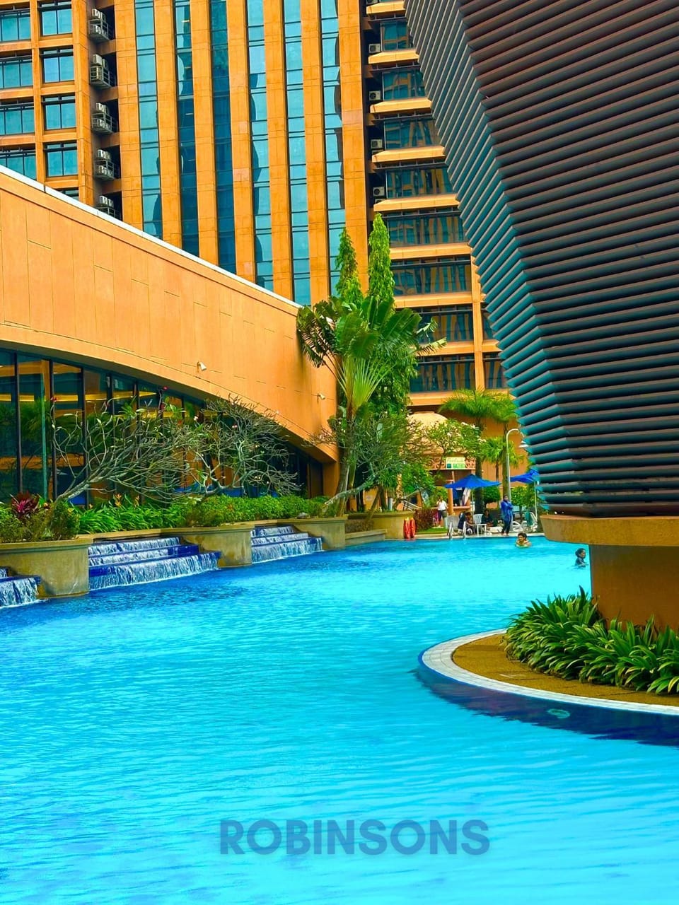 Property building, Day, Evening entertainment, Text overlay, Pool view, Swimming pool, sunbed