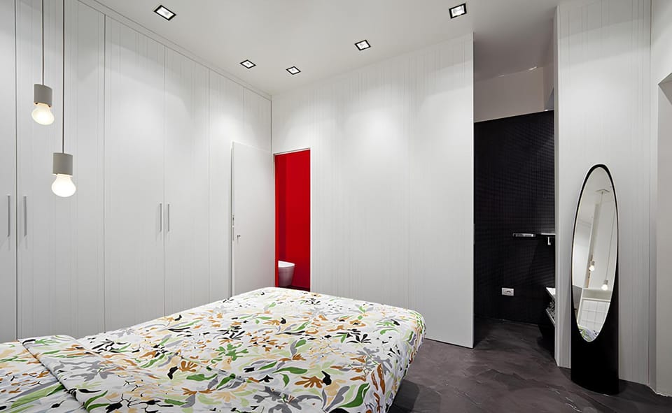 Bed, Photo of the whole room, Bedroom, wardrobe