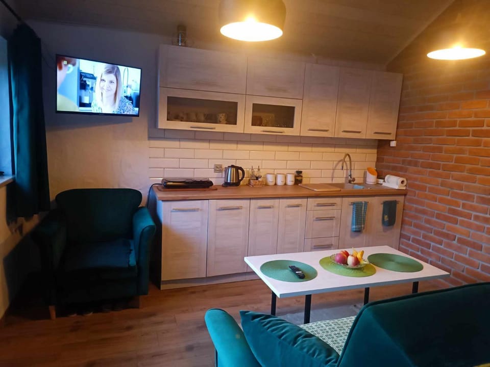 Domek z kominkiem, Ukta 63, Mazury, House in Poland