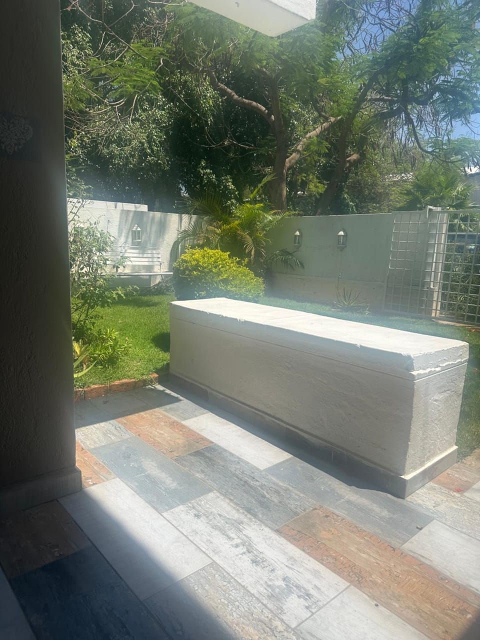 Property building, Garden