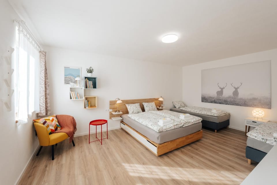 Bed, Bedroom