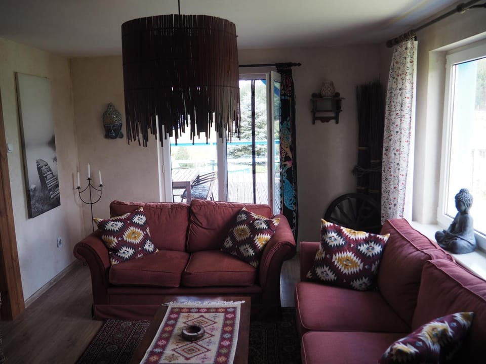 Sielska Oaza - siedlisko wiejskie z domem całorocznym House in Pomeranian Voivodeship