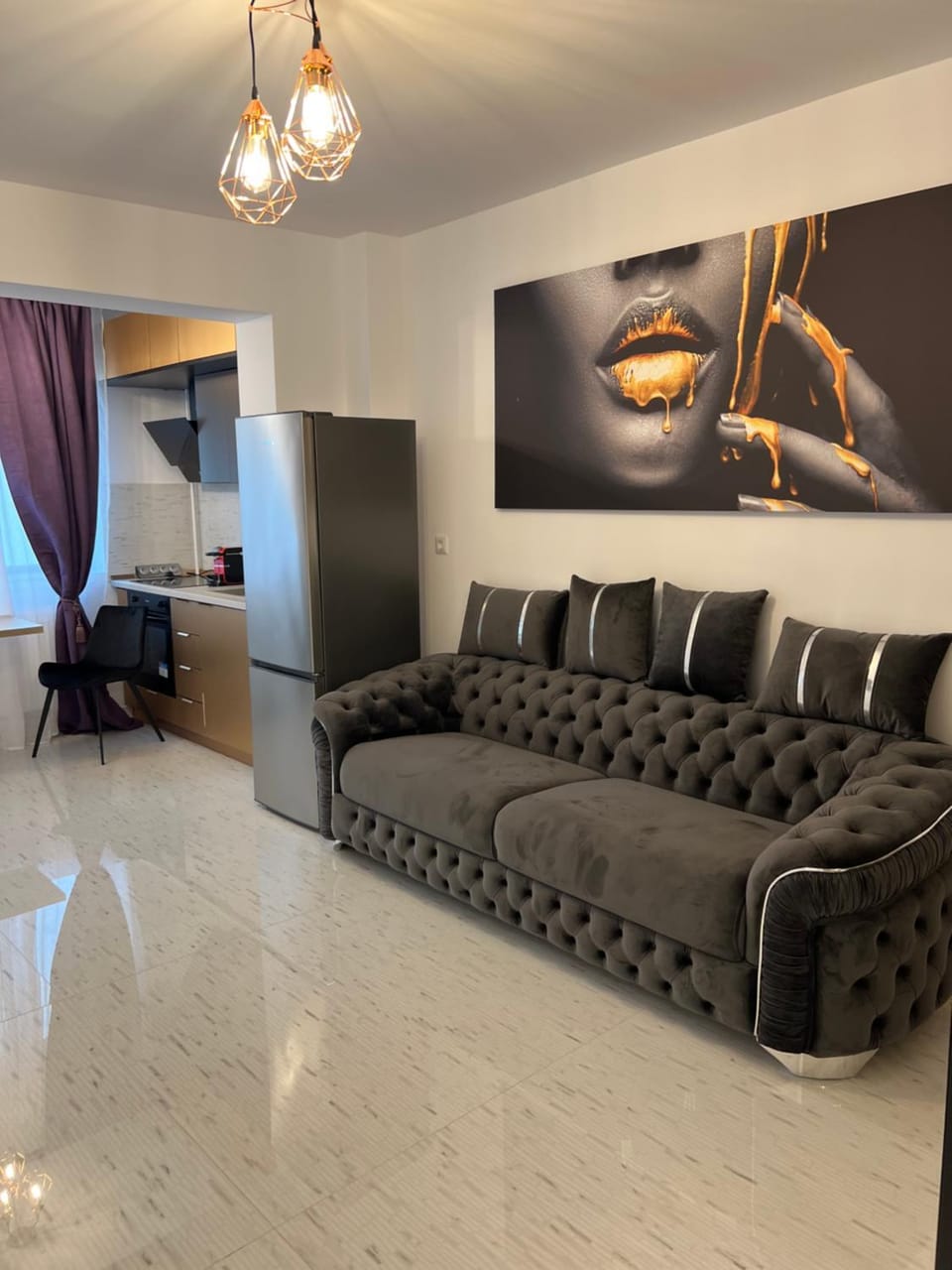 Bed, TV and multimedia, Living room, Decorative detail, Seating area, furniture, heating, internet, locker, storage, air conditioner