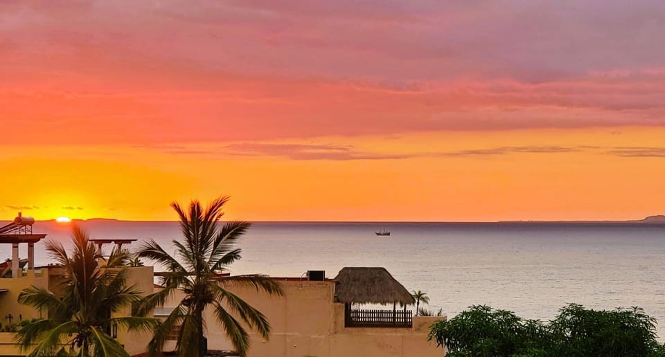 Day, Natural landscape, Sea view, Sunset