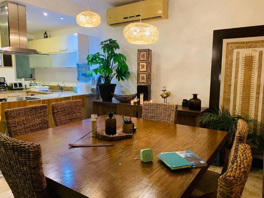 Beautiful Bali-Boho design Loft - Two blocks from sea Apartment in Playa del Carmen