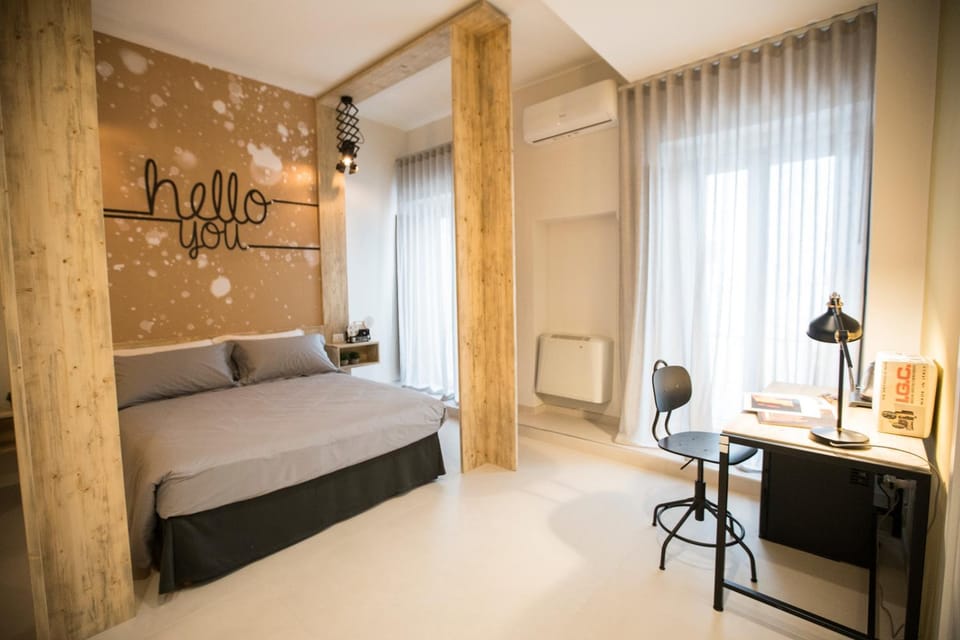 Bed, Photo of the whole room, Bedroom, hair dresser