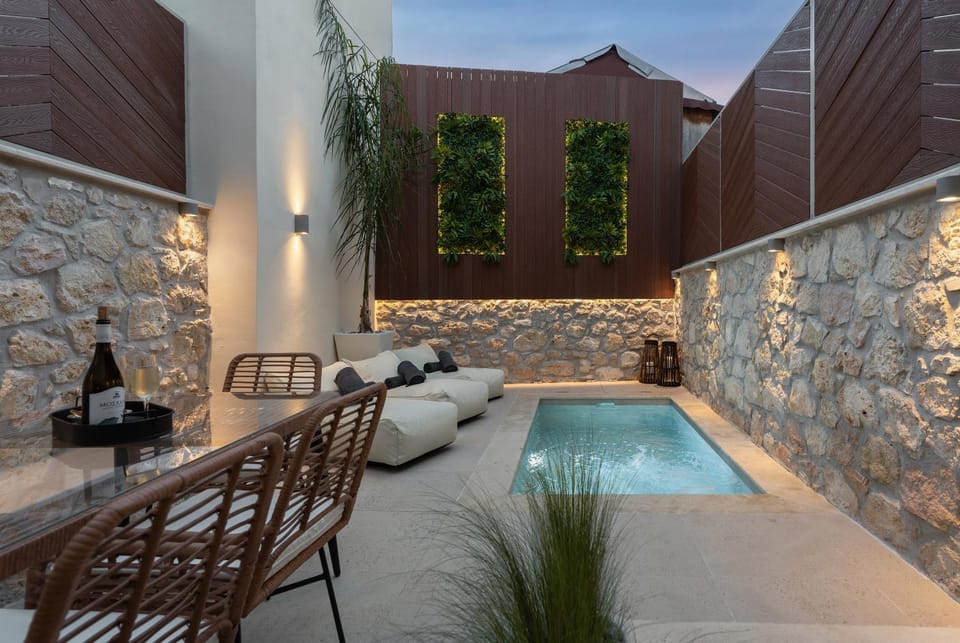 Patio, Seating area, Swimming pool