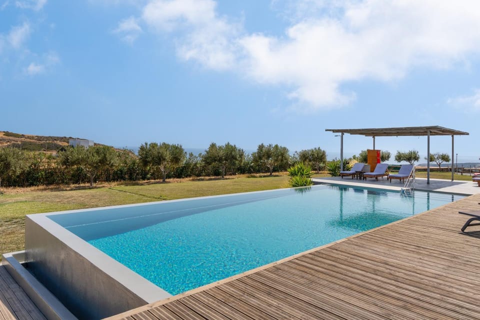 Property building, Living room, Swimming pool