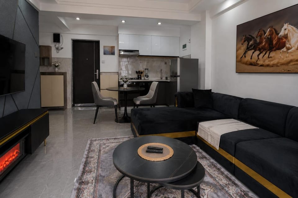 The Quiet One In Kileleshwa with a fireplace Apartment in Nairobi