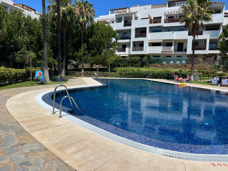 Property building, Pool view, Swimming pool