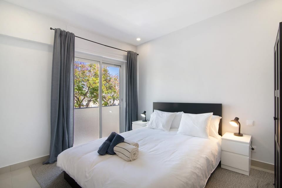 Property building, Living room, Bedroom