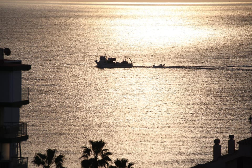 Natural landscape, Sea view, Sunset