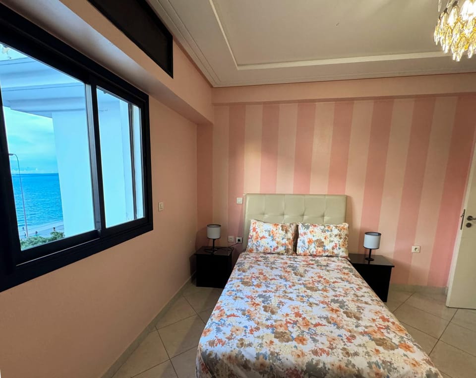 Bed, Photo of the whole room, Bedroom, Sea view