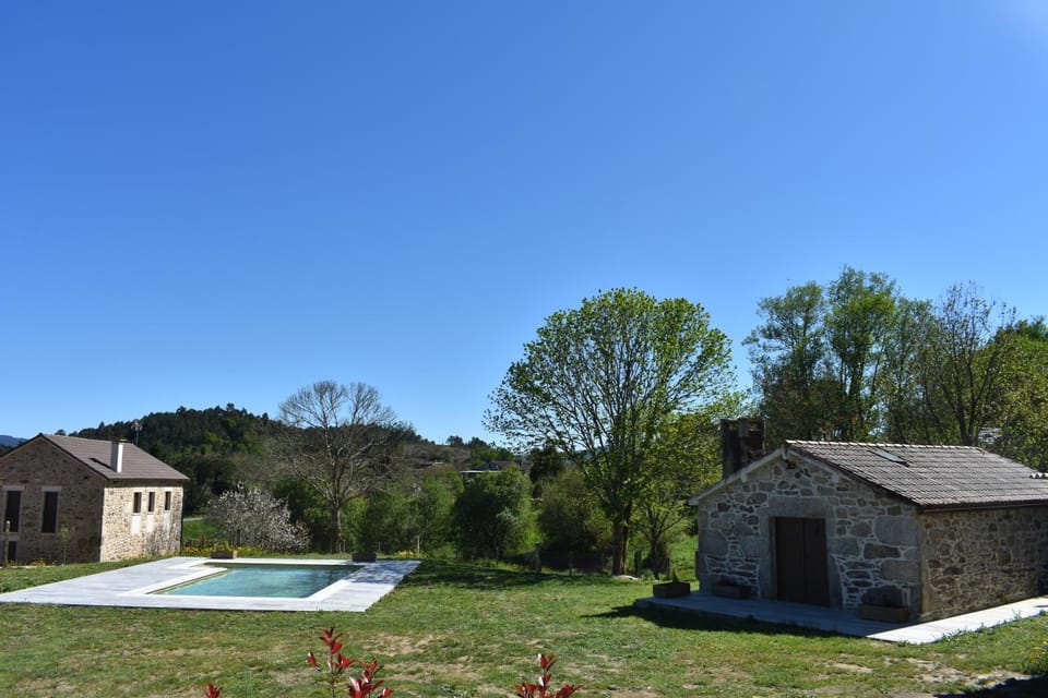 Property building, Pool view