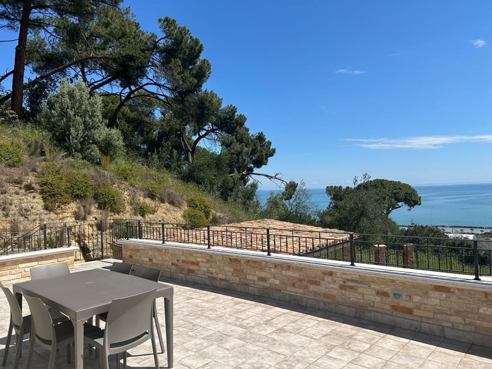 Natural landscape, View (from property/room), Balcony/Terrace, Sea view