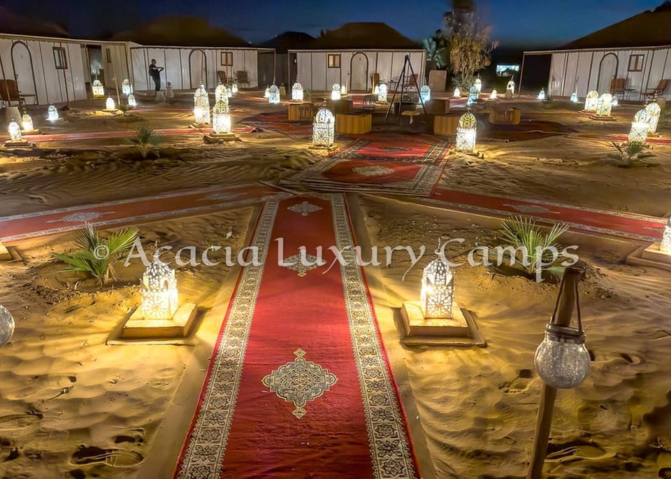 Merzouga Desert Camps Luxury tent in Morocco