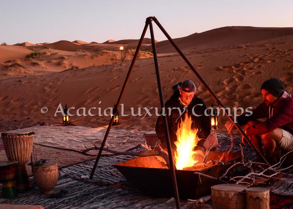 Merzouga Desert Camps Luxury tent in Morocco