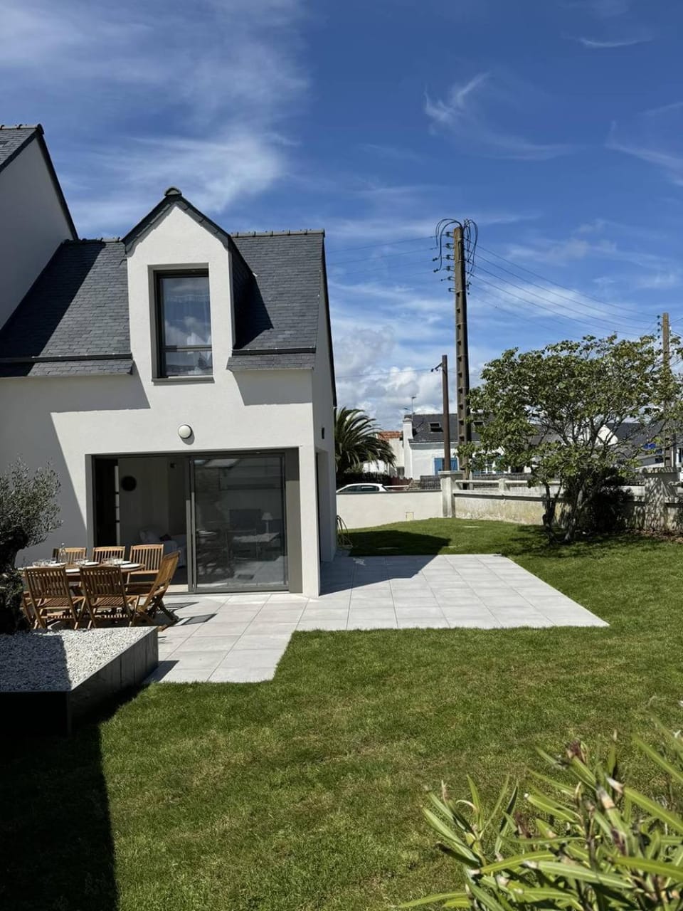 Property building, Garden, Garden view