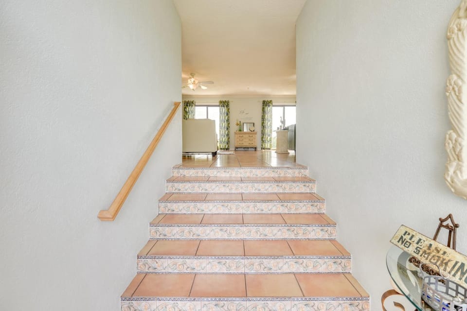 Oceanfront Flagler Beach Home w/ Decks & Gas Grill House in Beverly Beach