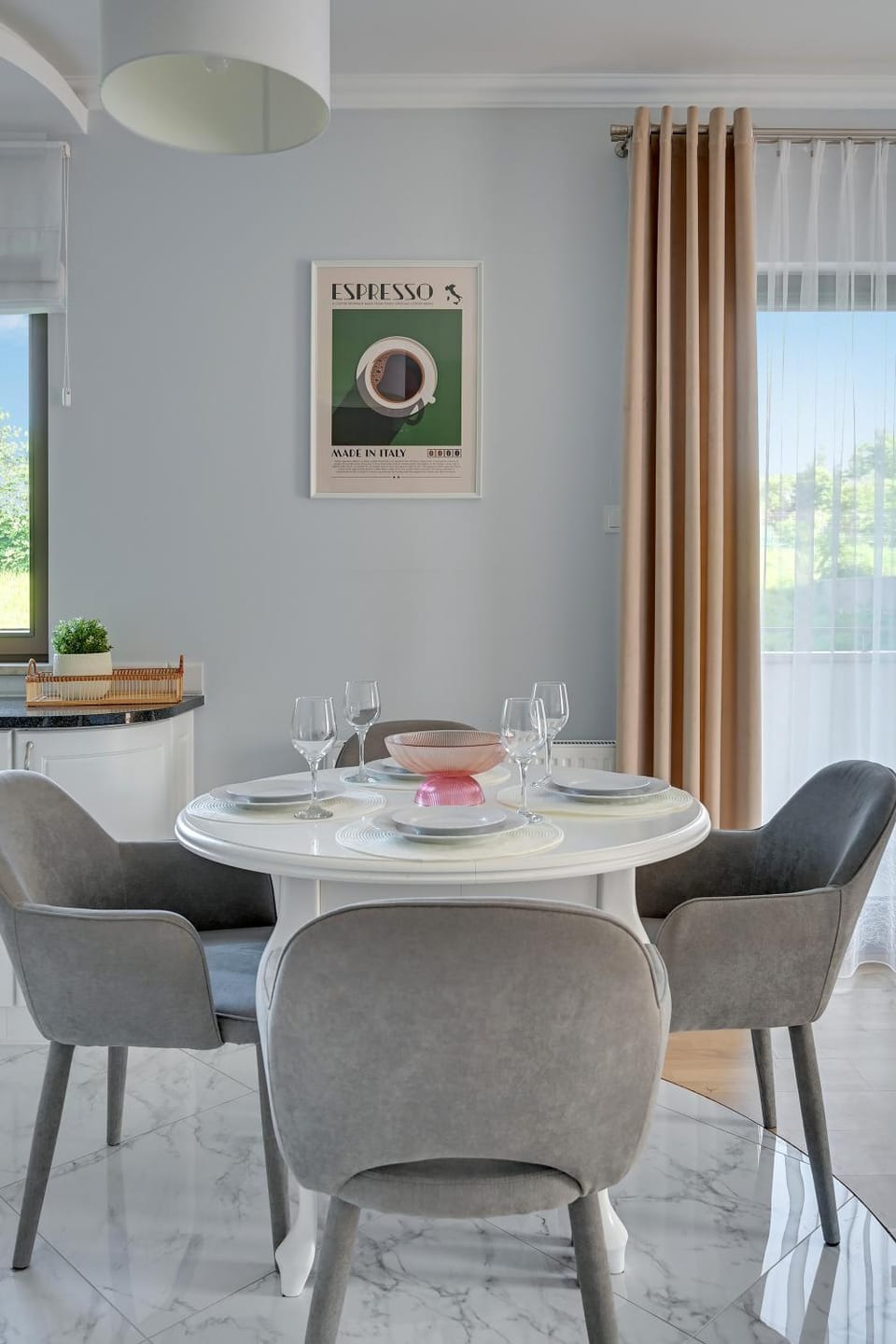 Living room, Seating area, Dining area
