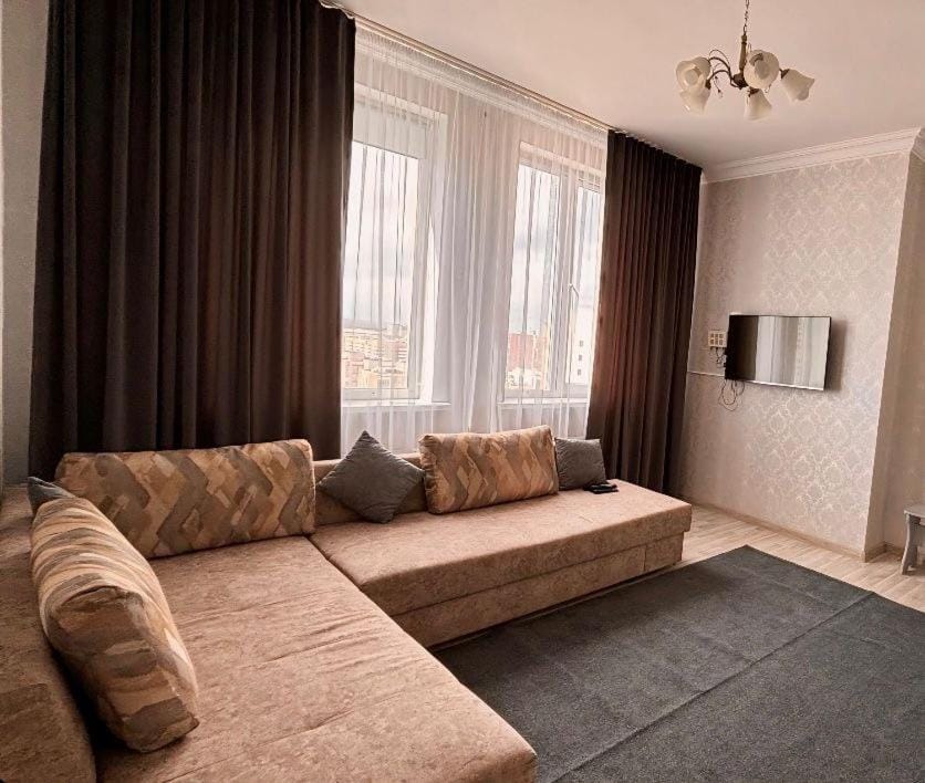 Двухкомнатная квартира на набережной Apartment in Kazakhstan
